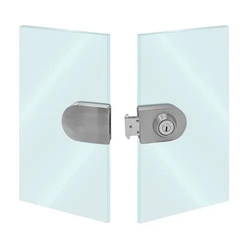 Chapa Gancho Murata para Puerta Batiente ó Corrediza de Cristal Templado SKU 1152