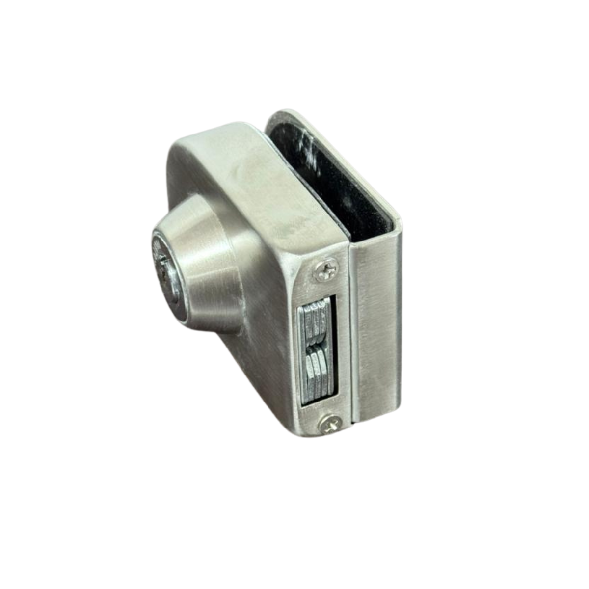 Chapa Gancho Murata para Puerta Batiente ó Corrediza de Cristal Templado SKU 1152