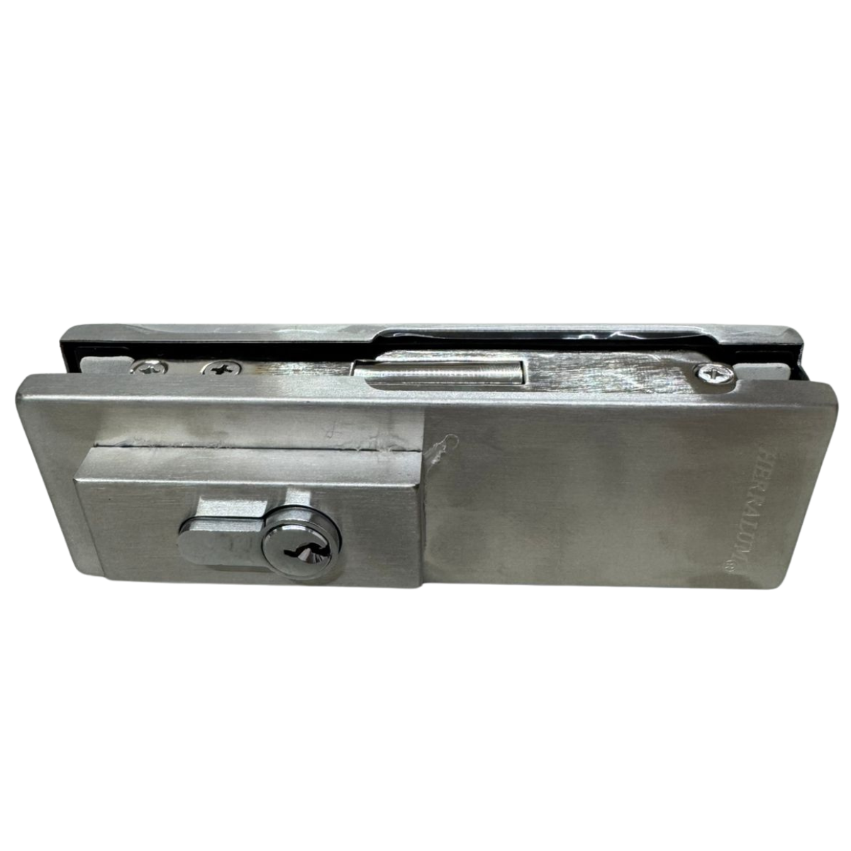 Chapa Línea Tapalpa de Alta Seguridad Para Puerta de Cristal Templado SKU 1009