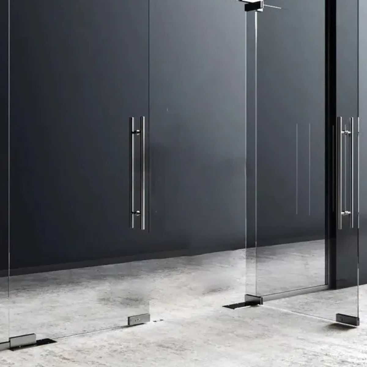 Chapa Línea Tapalpa de Alta Seguridad Para Puerta de Cristal Templado SKU 1009
