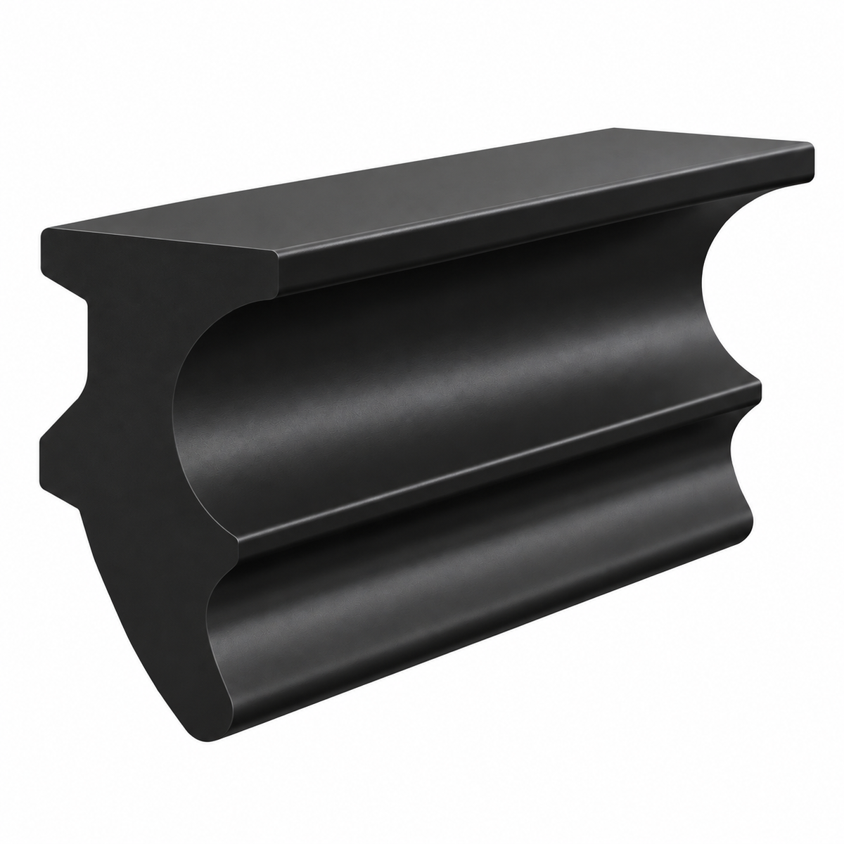 Perfil de Vinil Ext VH-104 Negro SKU 8104110NE