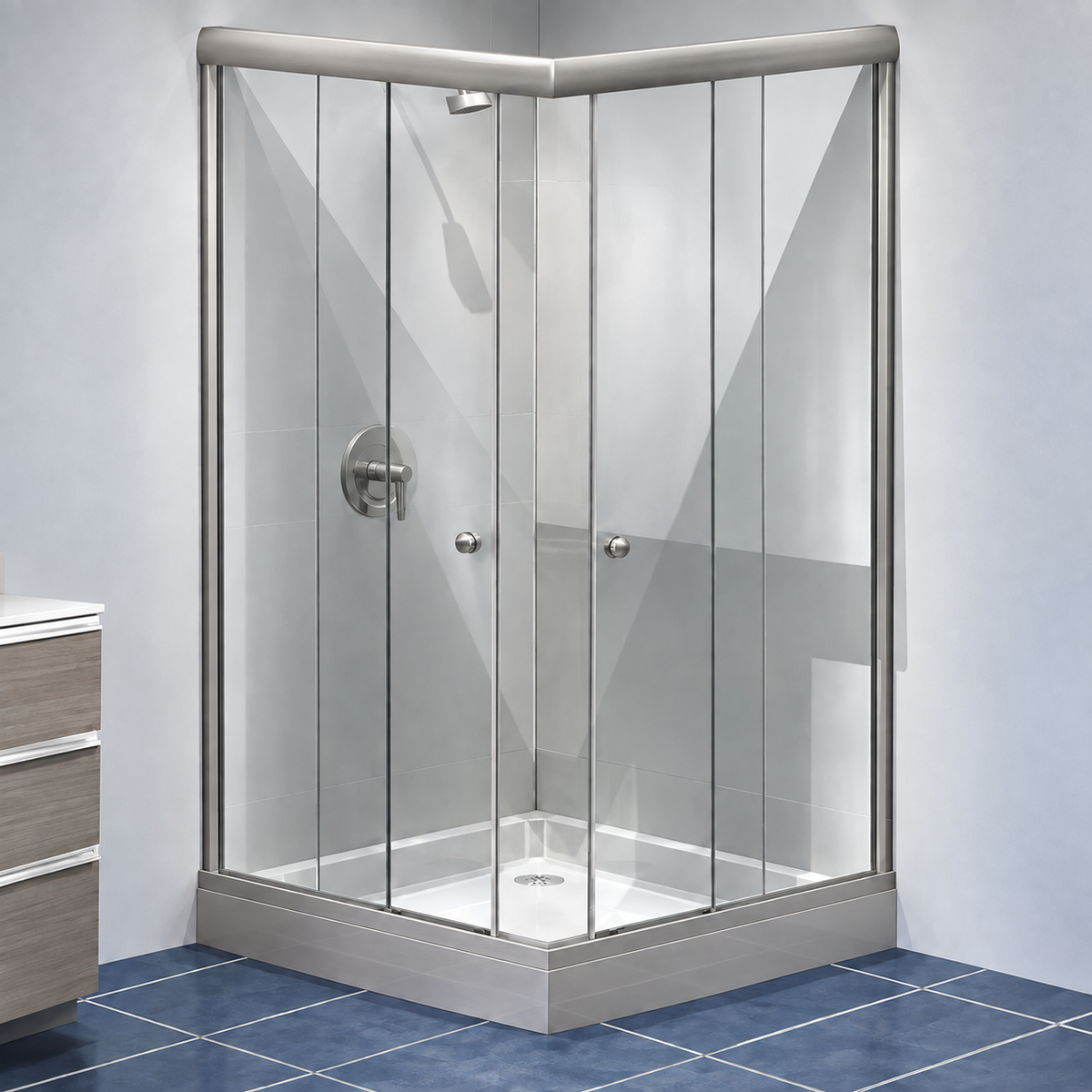 Square Sliding Bathroom Gate Model Matamoros Herralum 