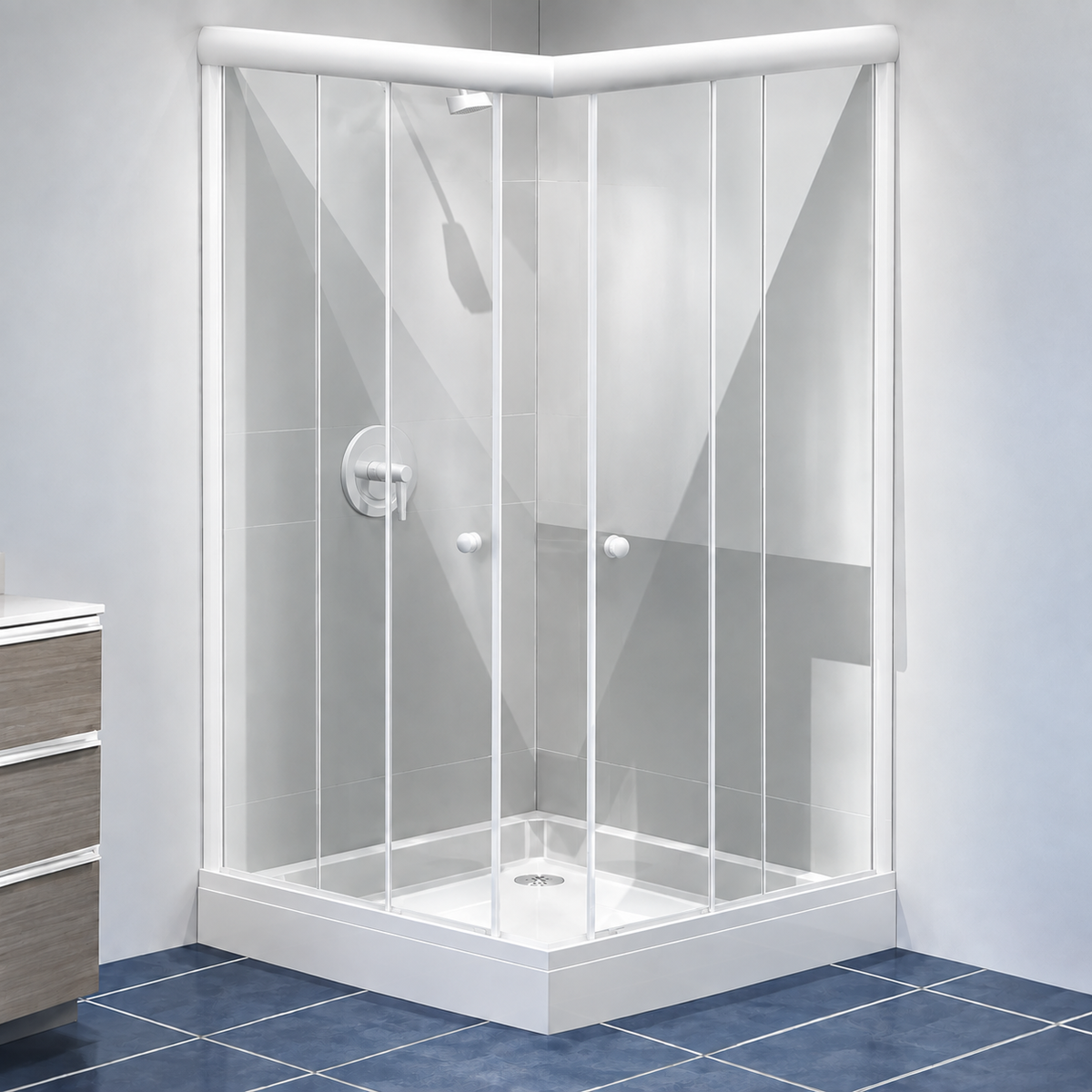 Square Sliding Bathroom Gate Model Matamoros Herralum 