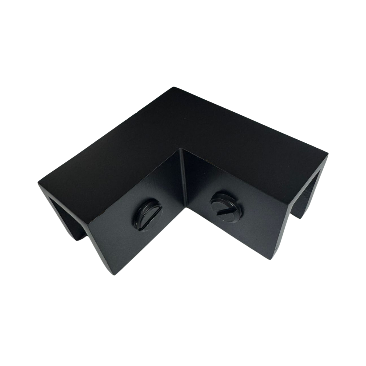 Glass to Glass Angle Connector at 90º SKU 1147