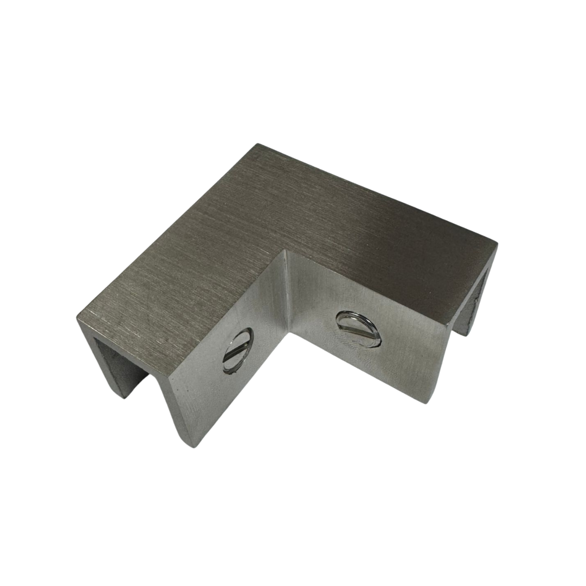 Glass to Glass Angle Connector at 90º SKU 1147