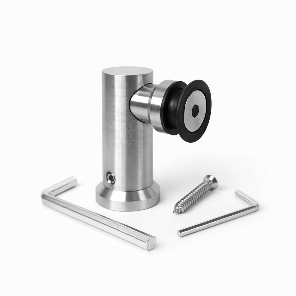 Conector Morelos Muro a Vidrio herralum