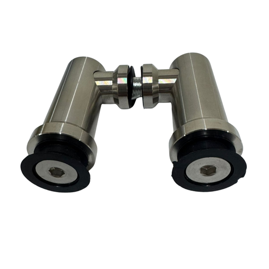 Conector Salamanca Doble Con Coneccion a Costilla De Vidrio herralum