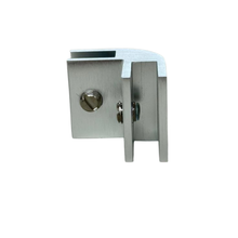 Conector Tipo L vidrio-vidrio templado de 10mm herralum