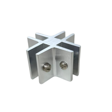 Type "X" Glass to Glass Connector SKU 1063