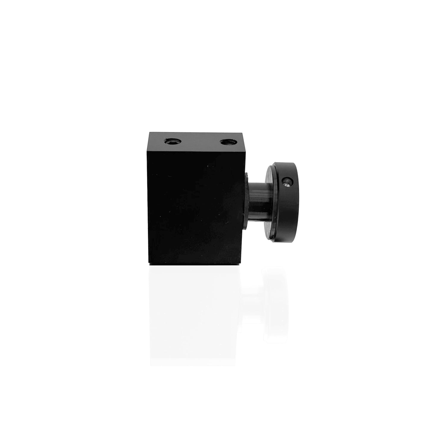 Glass-Bar Square Connector for Bacalar Bathroom Door SKU 1305