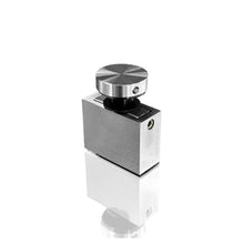 Glass-Bar Square Connector for Bacalar Bathroom Door SKU 1305