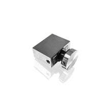Glass-Bar Square Connector for Bacalar Bathroom Door SKU 1305