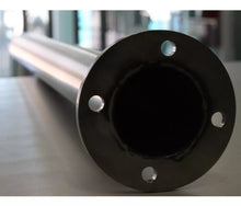 Railing Post of .90cm and 1m Height Cal 18 of 2 inches with Preparation for Handrail SKU 2305 Herralum 