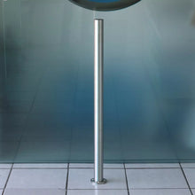 Railing Post of .90cm and 1m Height Cal 18 of 2 inches with Preparation for Handrail SKU 2305 Herralum 