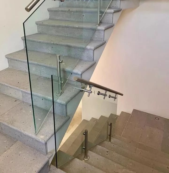 MiniPoste Monterrey De 50cm Satin Para Cristal Templado de 9mm a 12mm
