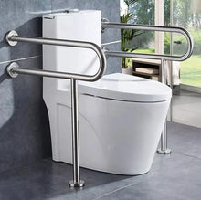 Barra De Seguridad Fija Muro A Piso Herralum Acero Inox.