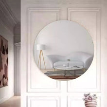 Espejo circular No led canto pulido de 80cm herrashop