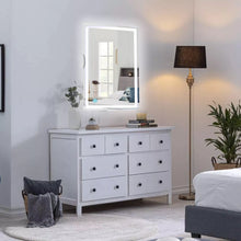 Espejo Rectangular Con Luz Led y Canto Pulido 70X90 cm herrashop