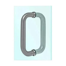 Jaladera para puerta de baño de cristal Tipo C 3/4" herralum
