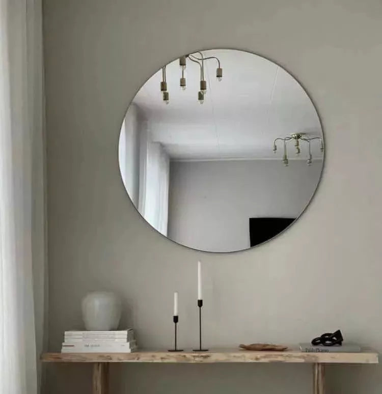 Espejo circular No led canto pulido de 60cm herrashop
