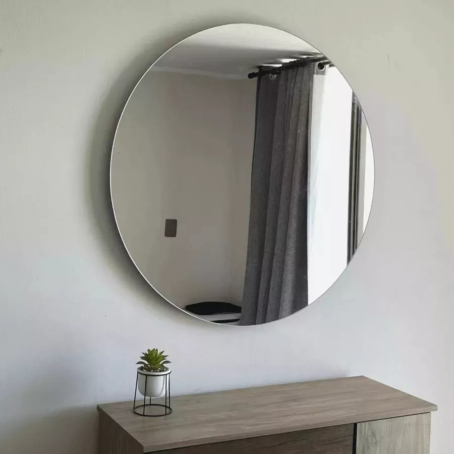 Espejo circular No led canto pulido de 60cm herrashop