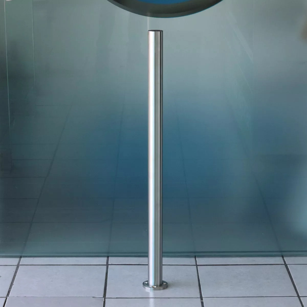 Poste Para Barandal Calibre 18 Acero Inoxidable de 90cm