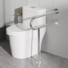 Barra De Seguridad Fija Muro A Piso Herralum Acero Inox.