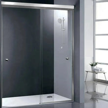 Cancel Para Baño Rio bravo Con Cristal Templado Doble Corredizo 100 a 200 cm