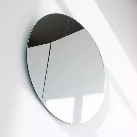Espejo circular No led canto pulido de 80cm herrashop