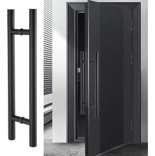 Jaladera Dorada tipo H 50 cm para puerta exterior e interior Herrashop