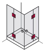 Bisagra VIdrio a VIdrio a 180° Acero Inoxidable Herrashop