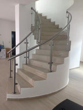 Railing Post of .90cm and 1m Height Cal 18 of 2 inches with Preparation for Handrail SKU 2305 Herralum 