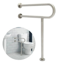 Barra De Seguridad Fija Muro A Piso Herralum Acero Inox.