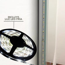 Espejo Rectangular Con Luz Led y Canto Pulido 70X90 cm herrashop