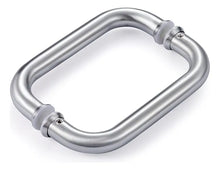 Jaladera para puerta de baño de cristal Tipo C 3/4" herralum