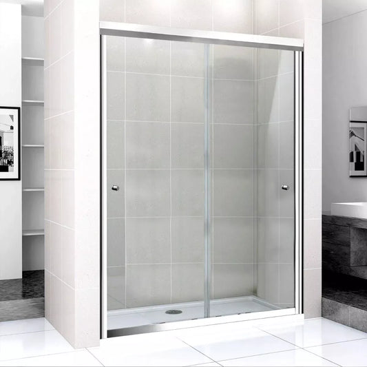 Cancel Para Baño Rio bravo Con Cristal Templado Doble Corredizo 100 a 200 cm