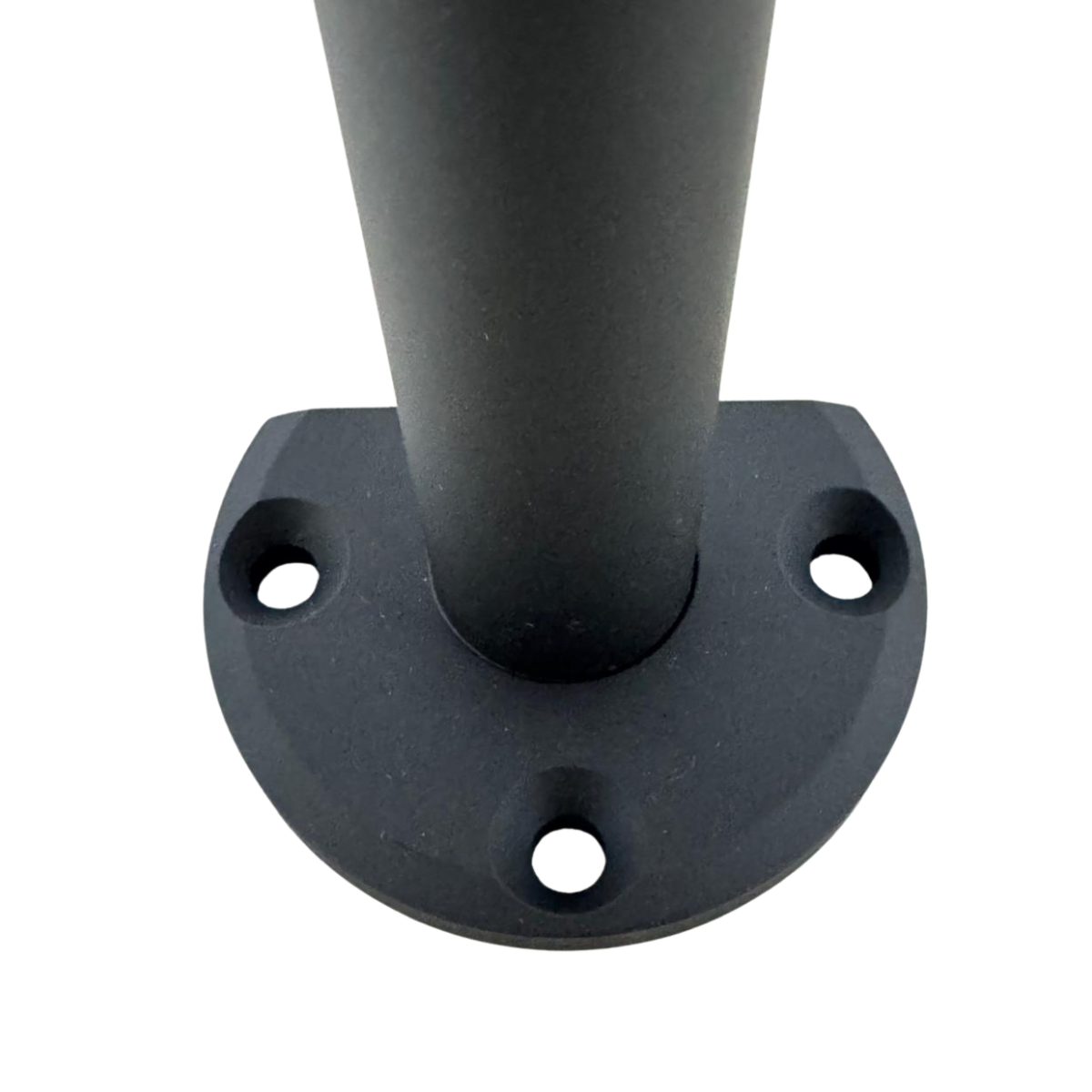 MiniPoste Monterrey De 50cm Negro Para Cristal Templado de 9mm a 12mm