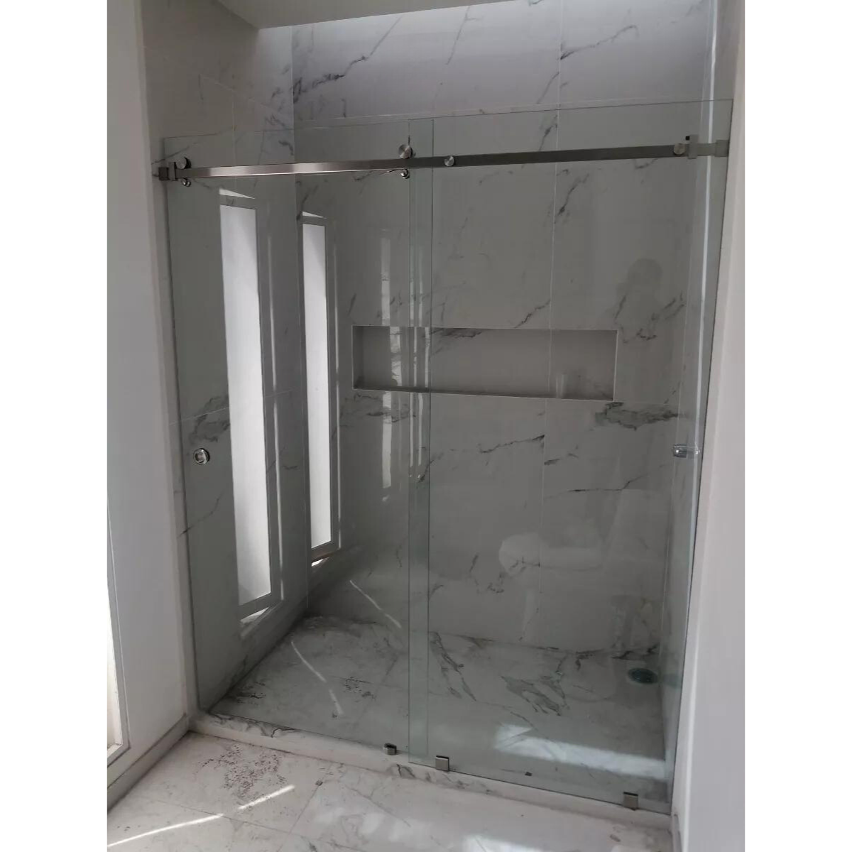 Herrajes Cancel de baño Modelo Bacalar herralum