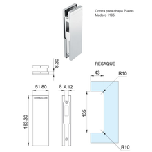 Counter for Sheet Puerto Madero 1195 SKU 1196