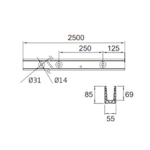 Riel de Barandal Sv 1501 COMENZA