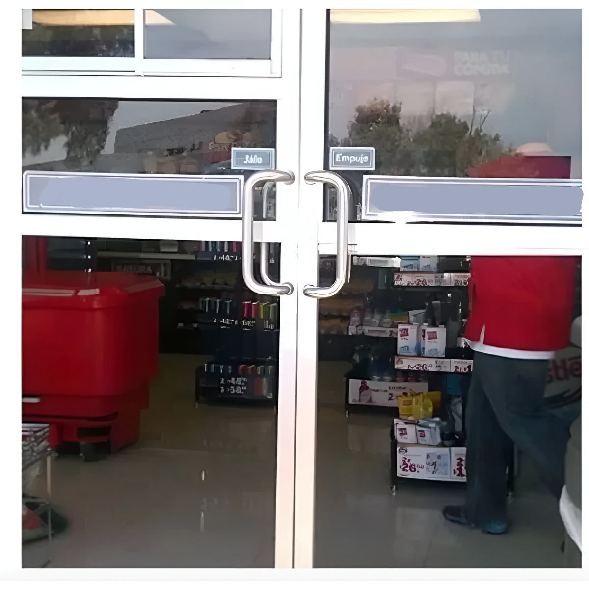 Jaladera para puerta principal Tipo Oxxo 1 1/4" herralum