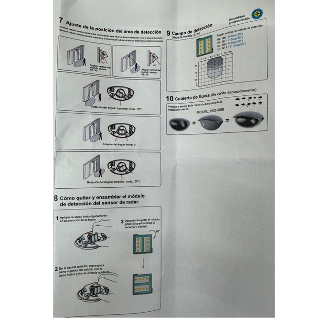 Uni Directional Sensor for Automatic System SKU 101502300