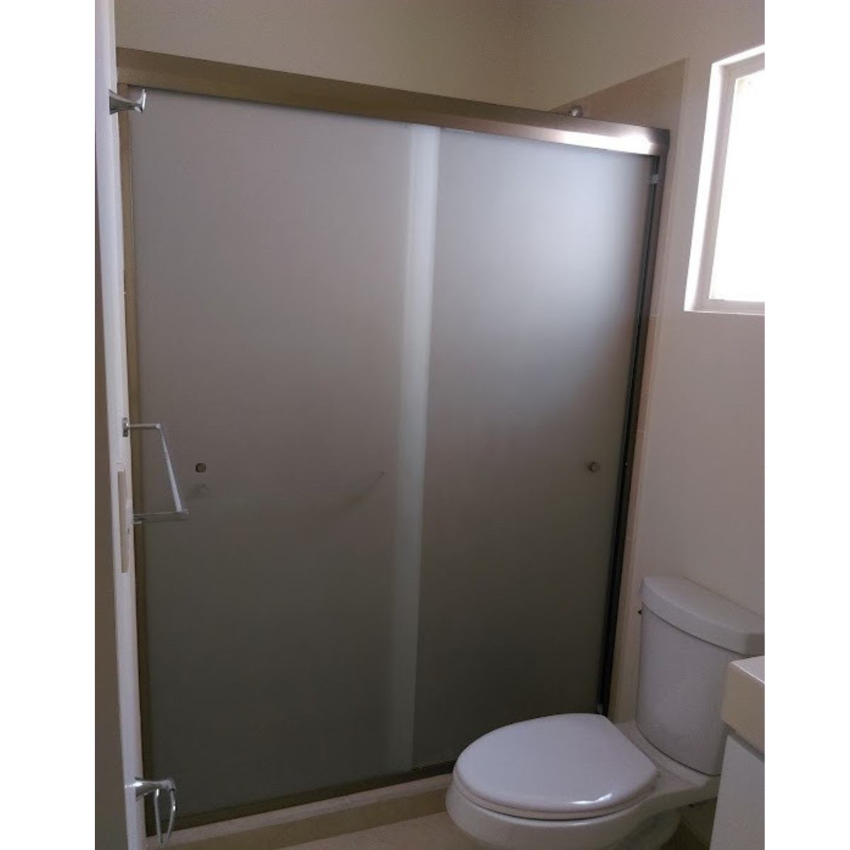 Cancel Para Baño Rio bravo Con Cristal Templado Doble Corredizo 100 a 200 cm