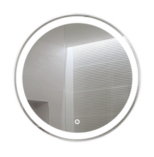 Espejo Circular De lujo Decorativo Con Luz Led + Dimmer 70 cm herrashop