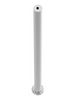 Poste Para Barandal de 100cm Altura Cal 18 de 2 pulgadas Pasamanos Herralum
