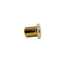 CONECTOR MURO- TUBO BASE RECTA 19MM ORO
