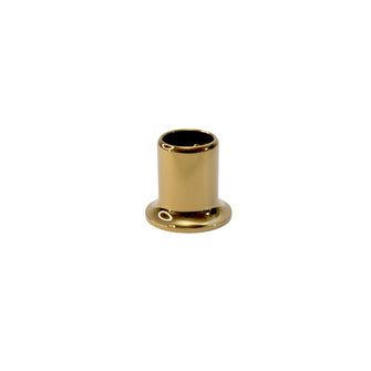 CONECTOR MURO- TUBO BASE RECTA 19MM ORO