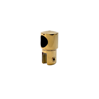 Adjustable connector with glass tube catcher sku 1240002