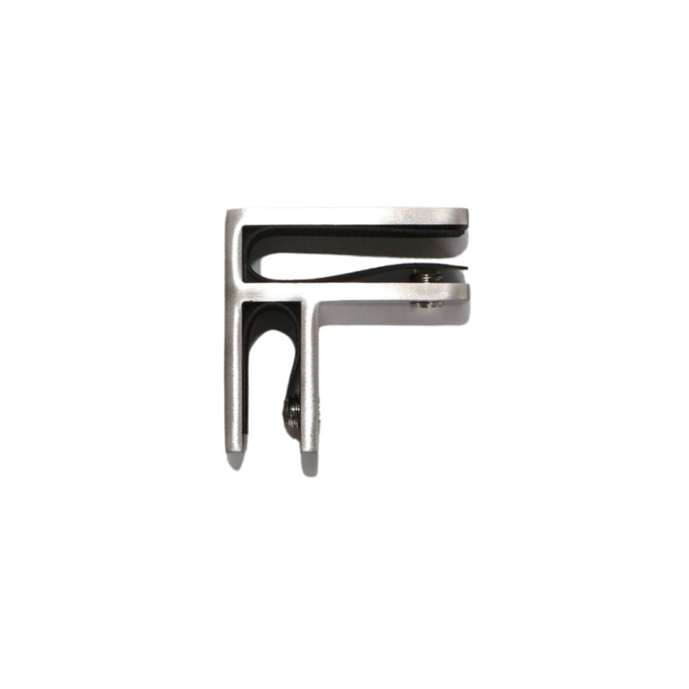 Conector Escuadra Vidrio a Vidrio a 90º con opresor Herrashop