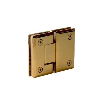 Glass to Glass Hinge at 180° Stainless Steel SKU 1470180 Herralum